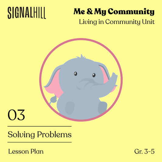 Lesson Plan 3: Solving Problems