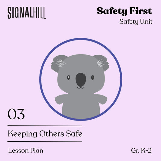 Lesson Plan 3: Keeping Others Safe