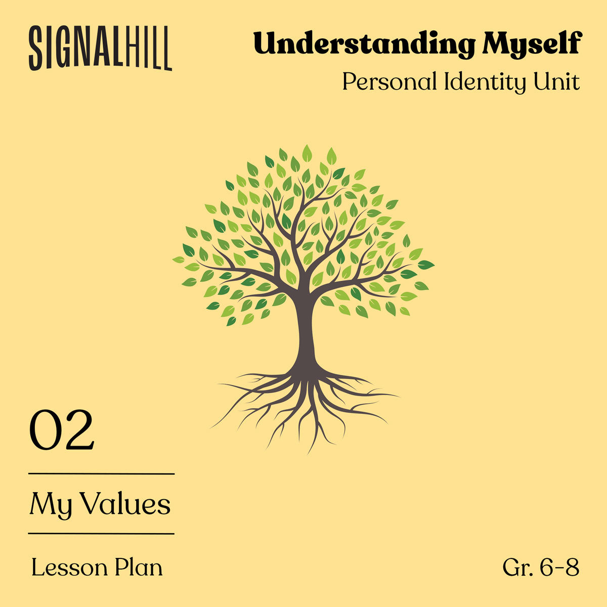 Lesson Plan 2: My Values