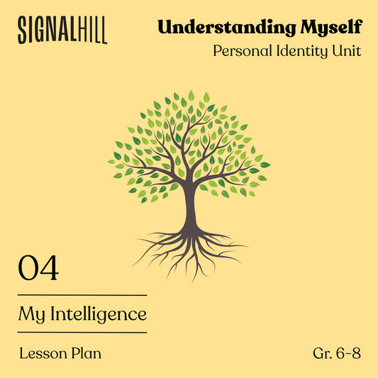 Lesson Plan 4: My Intelligence