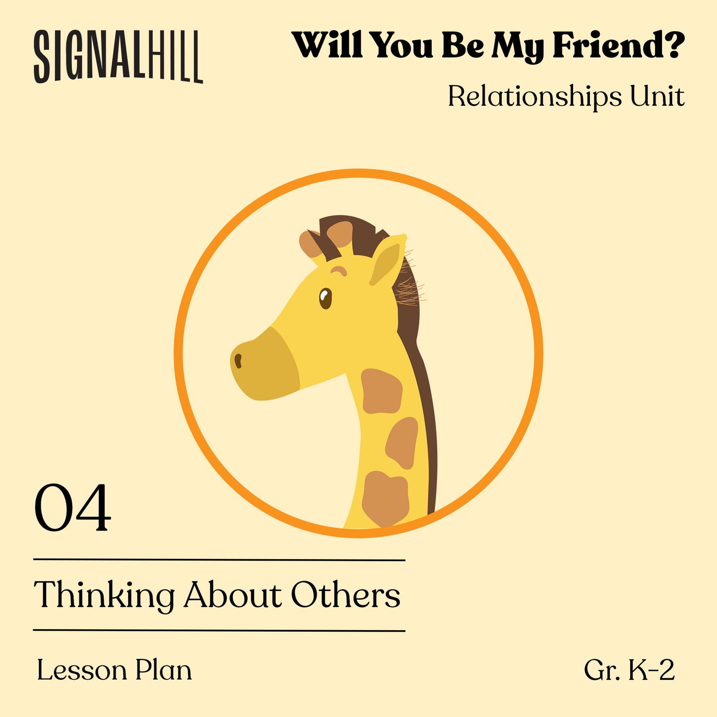 Lesson Plan 4: Thinking About Others